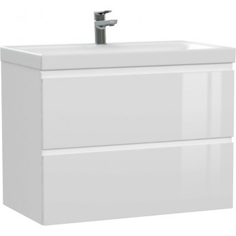 Тумба CERSANIT под раковину подвесная MODUO 80 для MODUO 80 белый Тумба CERSANIT под раковину подвесная MODUO 80 для MODUO 80 белый