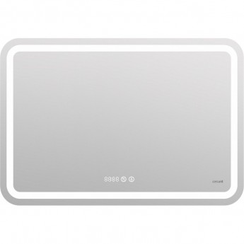 Зеркало CERSANIT LED DESIGN PRO 050 80 холодный теплый cвет часы с подсветкой прямоугольное Зеркало CERSANIT LED DESIGN PRO 050 80 холодный теплый cвет часы с подсветкой прямоугольное