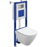Комплект CERSANIT CITY SMART DPL EO slim инсталляция AQUA 40 SMART M LP 69323
