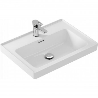 Раковина CERSANIT мебельная CREA 60 1 отверстие Раковина CERSANIT мебельная CREA 60 1 отверстие