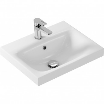 Раковина CERSANIT мебельная MODUO 50 узкая 1 отверстие Раковина CERSANIT мебельная MODUO 50 узкая 1 отверстие