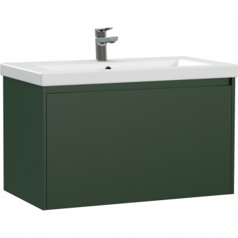 Тумба CERSANIT GRANDE под раковину подвесная 80 зеленый Тумба CERSANIT GRANDE под раковину подвесная 80 зеленый