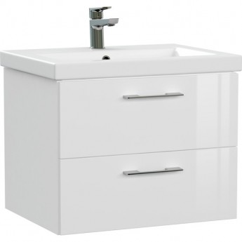 Тумба под раковину подвесная CERSANIT LARA 60 белый Тумба под раковину подвесная CERSANIT LARA 60 белый