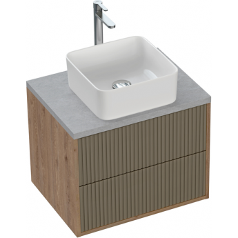 Тумба подвесная CERSANIT CLASSIC RIBBLE 60 коричневый Тумба подвесная CERSANIT CLASSIC RIBBLE 60 коричневый